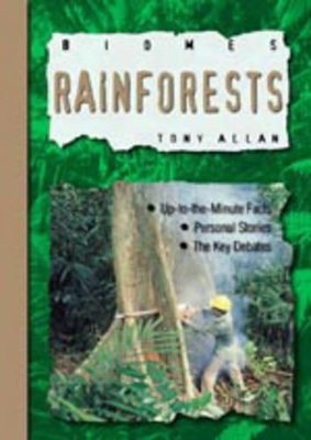 BIOMES RAINFORESTS book