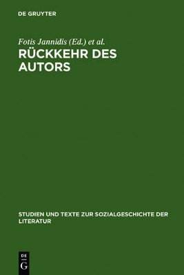 Rückkehr des Autors book