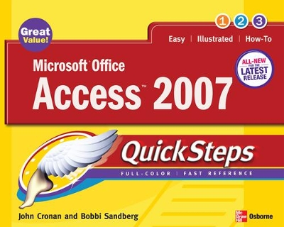 Microsoft Office Access 2007 QuickSteps book