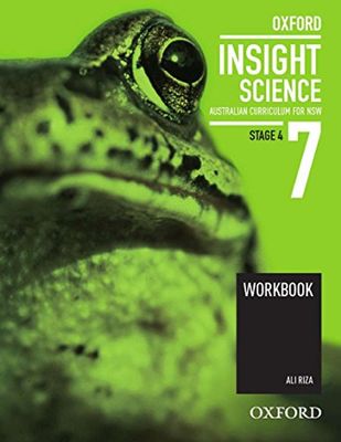 Oxford Insight Science 7 Australian Curriculum for NSW Workbook book