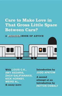 Care to Make Love in That Gross Little Space Between Cars? book