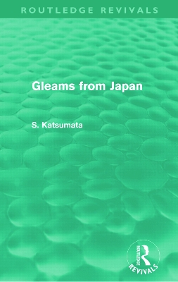 Gleams From Japan by S. Katsumata