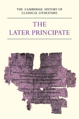 The Cambridge History of Classical Literature: Volume 2, Latin Literature, Part 5, The Later Principate book