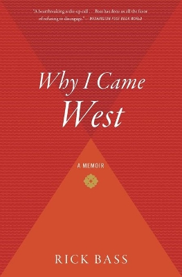 Why I Came West book