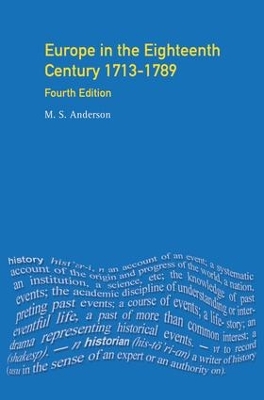 Europe in the Eighteenth Century 1713-1789 book