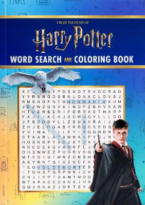 Harry Potter Word Search and Coloring Book book