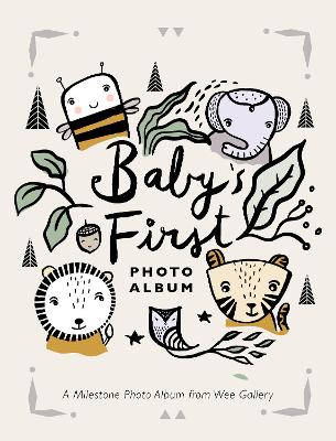 Baby's First Photo Album: A Milestone Photo Album book