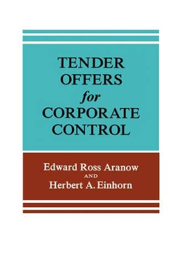 Tender Offers for Corporate Control book