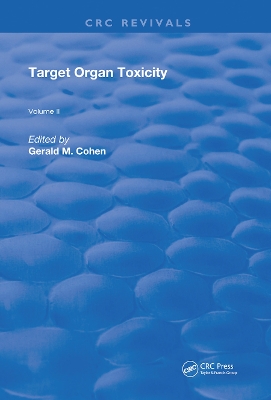 Target Organ Toxicity: Volume 2 book