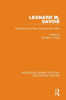 Leonard M. Savoie: Words from the Past, Thoughts for Today book
