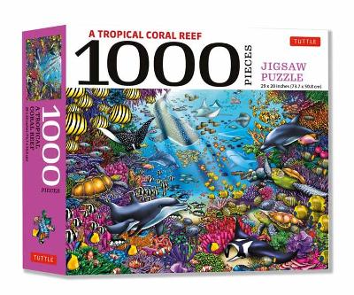Tropical Coral Reef Marine Life - 1000 Piece Jigsaw Puzzle: Finished Size 29 in X 20 inch (73.7 x 50.8 cm) book