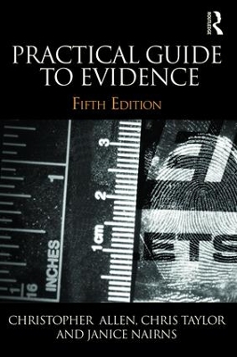 Practical Guide to Evidence by Christopher Allen