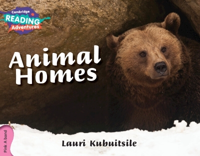 Animal Homes Pink A Band book