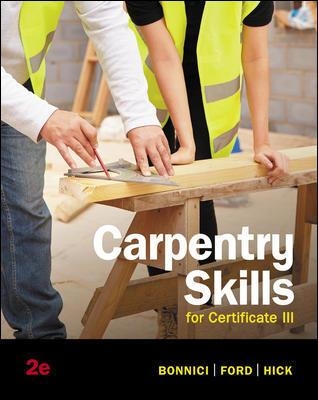 Carpentry Skills for Certificate III, 2nd Edition book