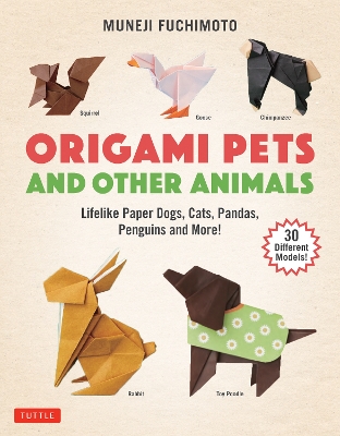 Origami Pets and Other Animals: Lifelike Paper Dogs, Cats, Pandas, Penguins and More! (30 Different Models) book