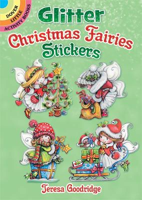 Glitter Christmas Fairies Stickers book