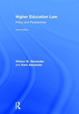 Higher Education Law by Klinton Alexander