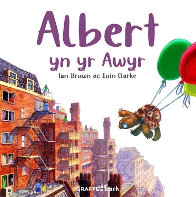 Albert yn yr Awyr book