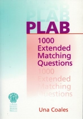 PLAB: 1000 Extended Matching Questions book