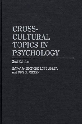 Cross-Cultural Topics in Psychology, 2nd Edition book