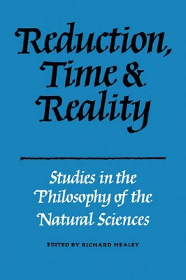 Reduction, Time and Reality book