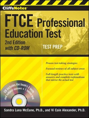 CliffsNotes FTCE Professional Education Test by Sandra Luna McCune