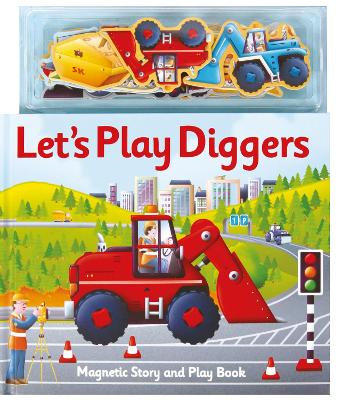 Magnetic Let's Play Diggers book