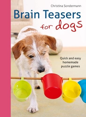 Brain teasers for dogs: Quick and easy homemade puzzle games book