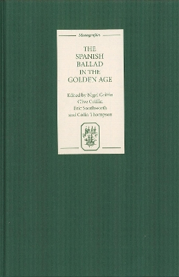 Spanish Ballad in the Golden Age book