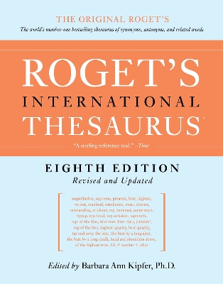 Roget's International Thesaurus, 8th Edition [Thumb Indexed] by Barbara Ann Kipfer