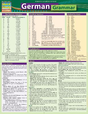 German Grammar book