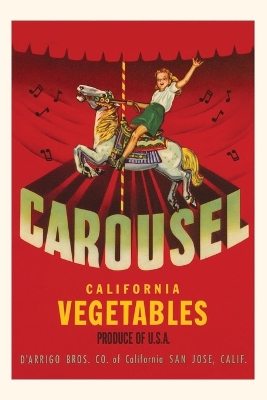 Vintage Journal Carousel Vegetable Crate Label book