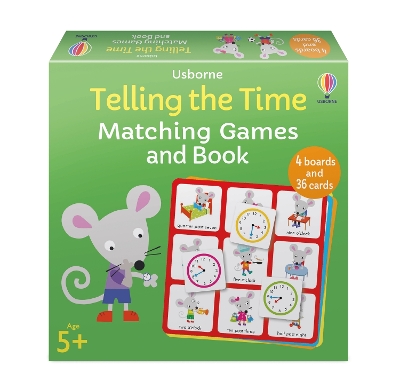 Telling the Time Matching Games and Book book