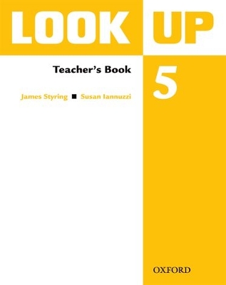 Look Up: Level 5: Teacher's Book book