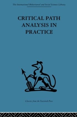 Critical Path Analysis in Practice by Gail Thornley
