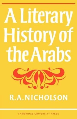 Literary History of the Arabs by Reynold a Nicholson