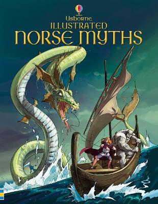 Illustrated Norse Myths book