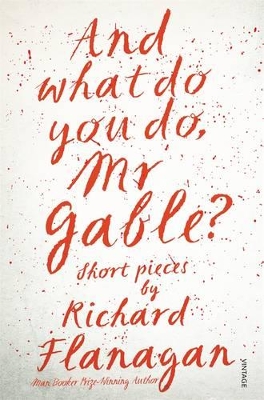 And What Do You Do, Mr Gable? book