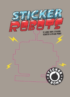 Sticker Robots book