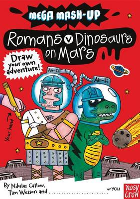 Romans vs. Dinosaurs on Mars book