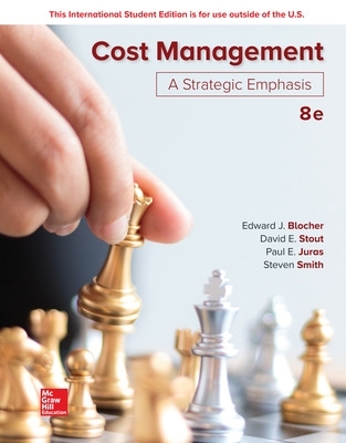 ISE Cost Management: A Strategic Emphasis book