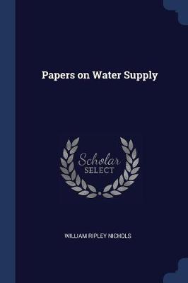 Papers on Water Supply book