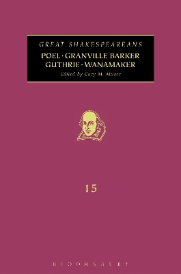 Poel, Granville Barker, Guthrie, Wanamaker book