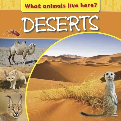 What Animals Live Here?: Deserts book