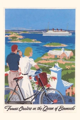 Vintage Journal Couple In Bermuda Travel Poster book