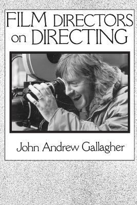 Film Directors on Directing book