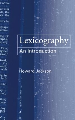 Lexicography book