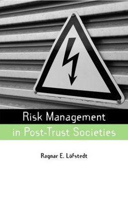 Risk Management in Post-Trust Societies book