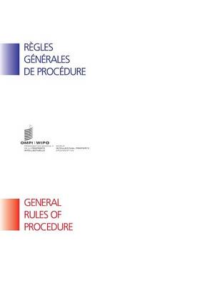 WIPO - General Rules of Procedure book