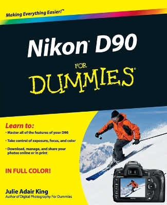 Nikon D90 For Dummies book